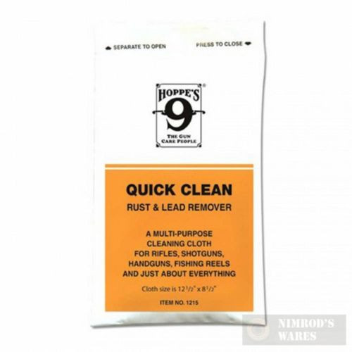 images Hoppe's Quick Clean RUST & LEAD Remover Cloth 1215